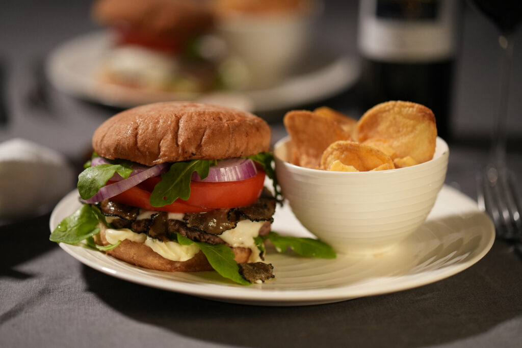 Truffle Burger - raw Jpg